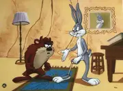 BUGS BUNNY TAZ LOOK NO MEAT LOONEY TUNES CLASSIC MOMENTS GICLEE 33/500 COA 16X20