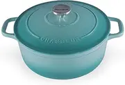 Chasseur Round French Oven, 26 cm / 5 Litre, Quartz - Made in France
