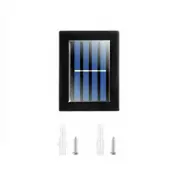 Solar LED Outdoor Wall Pathway Lamp - 6pcs