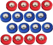 Sosoport 20pcs Shuffleboard Game Supplies Party Tabletop Soccer Rolling Beads for Family Fun Hand Eye Coordination Activities