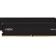 Crucial Pro 32GB (1x32GB) DDR5 UDIMM 5600MHz CL46 Black Heat Spreader Support Intel XMP AMD Ryzen for Desktop PC Gaming Memory