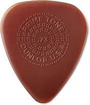 Dunlop Primetone Standard .73mm Sculpted Plectra with Grip, 12 Pack