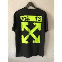 在飛比找蝦皮購物優惠-耐吉 T 恤 O"FfWHITE X NIKE BLACK 