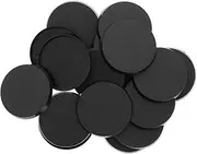 Evemodel MB750 100pcs Round Plastic Model Bases 50mm or 1.96inch for Gaming Miniatures or Wargames Table Games