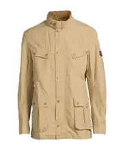 Barbour Logo Patch Long-Sleeved Jacket S,XL,L,M,XXL Nude