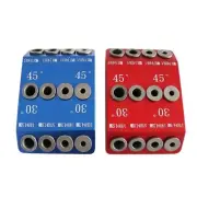 30 45 90 Degree Drill Guide Jig Drill Guide 4 Size Drill Jig for Angled