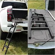 1 Pcs Pickup Truck Step Foot Tailgate Ladder Bed Stairs Compatible for Ranger 2007-2022