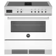 BERTAZZONI 900mm Air-Tec 3 in 1 Induction Cooker - White PROCH94I1EBIT