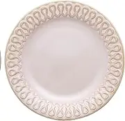 Aito Plate, Cake Plate, Bread Plate, Stylish, Retro, Nostalgic, 8.3 inches (21 cm), Plate (Cream, 1 Sheet), White, White Plate