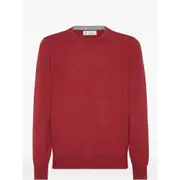 [Brunello Cucinelli] Brunello Cucinelli Cashmere Sweater 54 IT RED