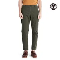 在飛比找PChome24h購物優惠-Timberland 男款深灰綠有機棉保暖彈性工裝褲|A5U