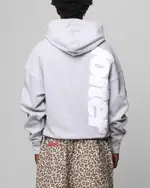 [LOITER] Loiter Pin Line Premium Hoodie Grey Marle - Size 3XL 3XL Grey Marle
