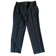 Autograph Womens Plus Size Pants Black Size 14 Straight Leg Pleated Work Wear
