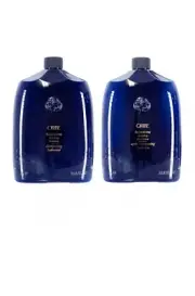 Oribe Supershine Hydrating Shampoo & Conditioner 33.8oz ea. w/ 2 universal pumps