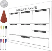 Ciieeo 1 Dry Erase Board for Fridge Planning Boards for Fridge Fridge Dry Erase Board Dry Erase Boards Fridge Planner Board Board It Can Move