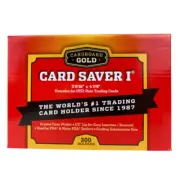 CARD SAVER 1 CS1 (CASE/2000) SEMI-RIGID HOLDERS FOR GRADING SUBMISSIONS PSA BGS