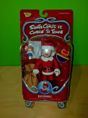 2004 Memory Lane Santa Claus is Coming to Town Kris Kringle Action Figure Sealed