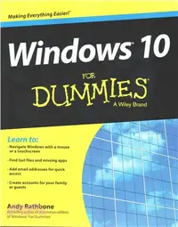 在飛比找三民網路書店優惠-Windows 10 for Dummies