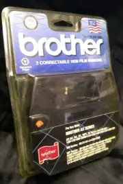 Brother Typewriter 2pc 1230 Black Ink Correctable 1030 Film Ribbon AX Series