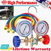 AC Diagnostic Manifold Freon Gauge A/C Tool Kit