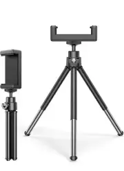 Tripod,Metal Extendable Webcam Stand with Phone Holder, Tripod for Webcam A8257