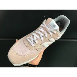 New Balance 慢跑鞋 粉白麂皮 女  WR996ACP 10804