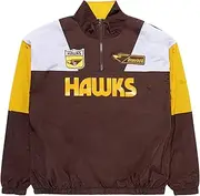 Hawthorn Hawks AFL Footy Mens Adults Throwback Windbreaker Pullover Jacket