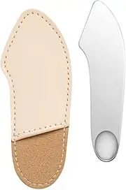 koolsoo Makeup Spatula Cosmetic Spatula Mixing and Sampling Professional Stainless Steel Mini Reusable Makeup Mixing Spatula Tool Foundation Spatula, with Bag