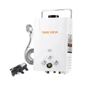 SAN HIMA Portable Gas Hot Water Heater System 8L