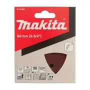 MAKITA 93mm 180G 6-Hole Delta Hook & Loop Sanding Sheet for Paint - 10 Piece B-2