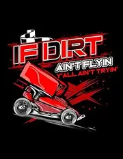Sprint Car Dirt Racing Motorsports Lover Gift 1584 Notebook: Planner 110 pages 8.5x11 A5 Notebook