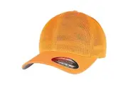 Flexfit Unisex Adult 360 Omnimesh Mesh Cap (Neon Orange) - UTRW8068
