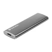Verbatim VX500 1 TB Portable Solid State Drive - External - Space Gray (47444)