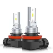 2 x SEALIGHT F2S H11/H8/H16 6000K 1900LM Bright White LED Fog Light Bulbs (for: Smart)