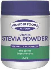 Wonder Foods Organic Stevia Powder 200g