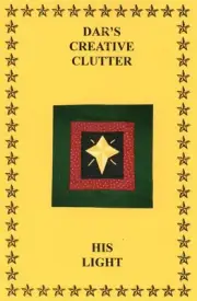 HIS LIGHT Applique Jesus Christmas Star PATTERN Dar's Creative Clutter