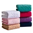 6 Sided Zipper Bed Cover Anti-mite Brushed Fabric Quilt Mattress Protector Cover