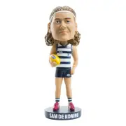 Geelong Cats Sam De Koning AFL Bobblehead Collectible Bobble Head Statue