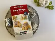 Nordic Ware Cozy Village Heavy Cast Cake Bundt Pan Gingerbread Houses NEW NWT
