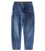 [Rylee + Cru] Rylee + Cru Mid-rise wide-leg jeans Y 2/3 blue