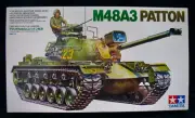 WWII M48A3 PATTON BATTLE TANK~1:35 Plastic Model Kit~TAMIYA~Mint Sealed In Box