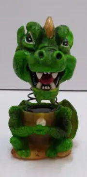 Vintage Adams Apple Creations - Dragon Bobble Head - New