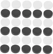 Kisangel 30pcs Pieces Chess Accessories Board Games Checker Figures Playing Game Chess Chips Plastic