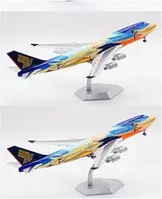 Replica 1:200 for Scale Singapore B747-400 9V-SPLDiecast Metal Plane Model Finished Souvenir Collection Toy Gift Airplane Toy