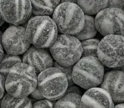 150G BULK BAG CRAWFORD & TILLEY BULLSEYES MINT FLAVOURED HARD BOILED CANDY