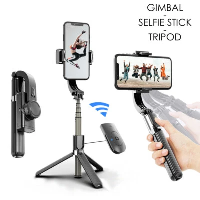 SmoothShot SmartPhone Auto-Stabilizer 360 Gimbal & Tripod - Smart Key Calibrate