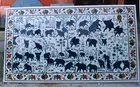 4'x2' Marble Inlay Dinning Table Top Restaurant Table Center Table wall panel