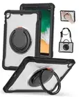 for iPad Case 6th 5th Generation 9.7 inch, Tablet Cover Kids Black Transparent