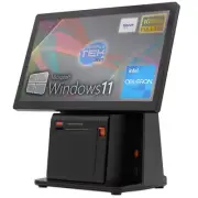 Pos 14 " Touch All IN One RAM 4gb SSD 2tb Printer Thermal Double Protector