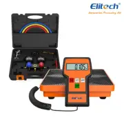 Elitech Refrigerant Charging Scale LMC-100A+ 220Lbs+Digital Pressure Gauge DMG-1